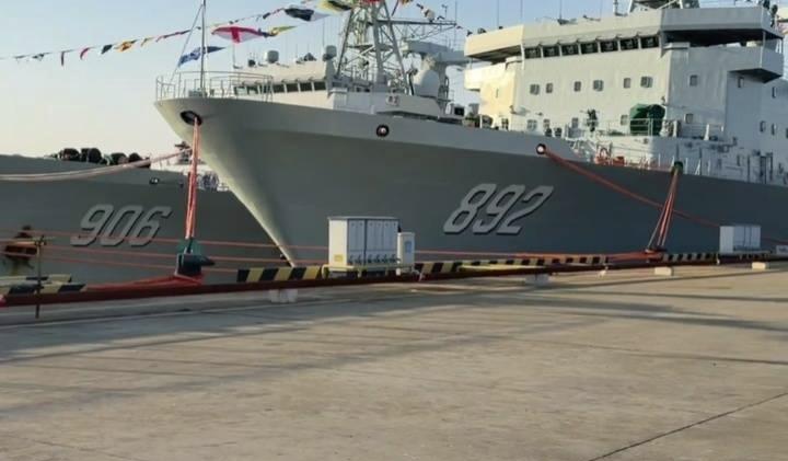七年了，终于有新的补给舰服役了新批次的903A补给舰舷号从892开始到899号
