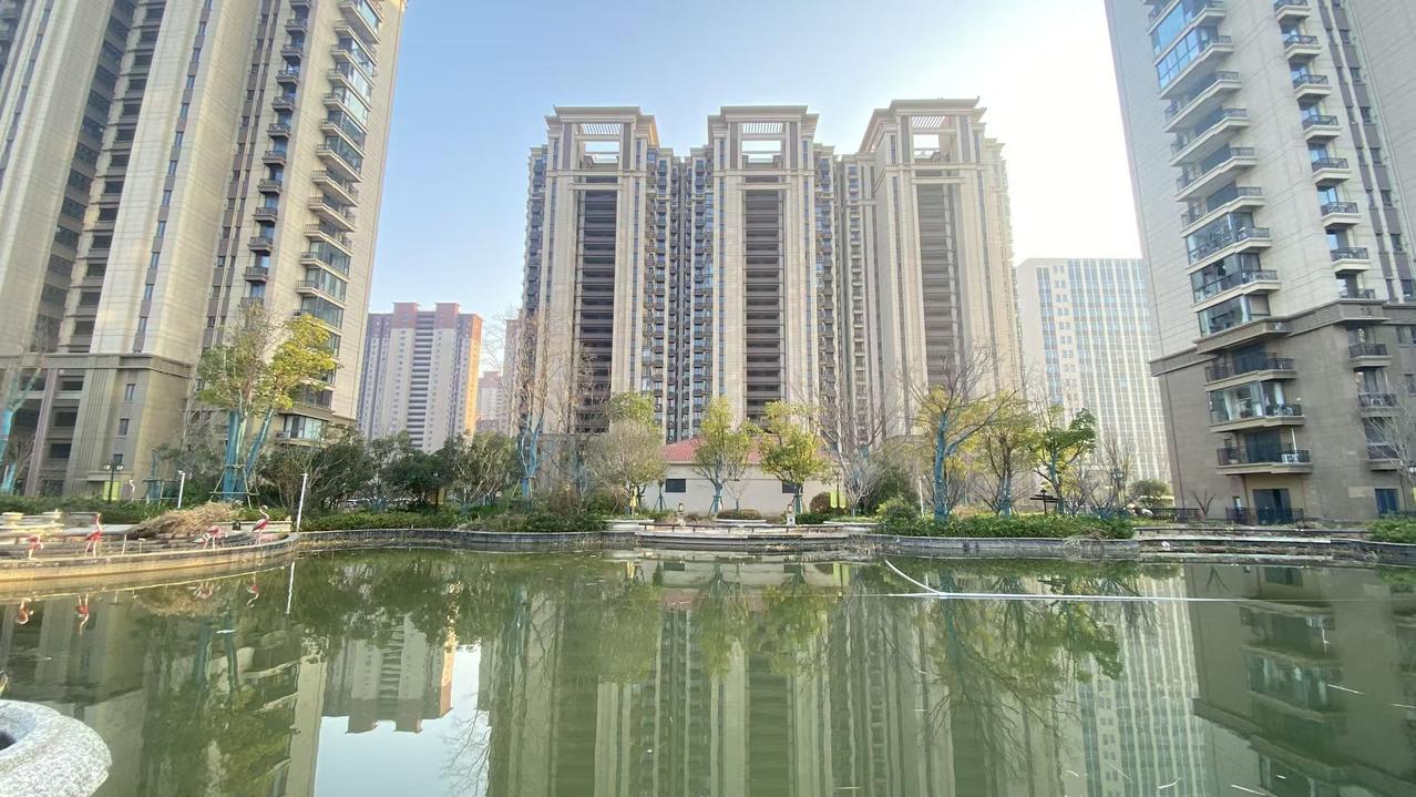 今天是金碧物业走后的第46天。昨天说的修剪绿化，今天各栋楼行动起来了。尤其是