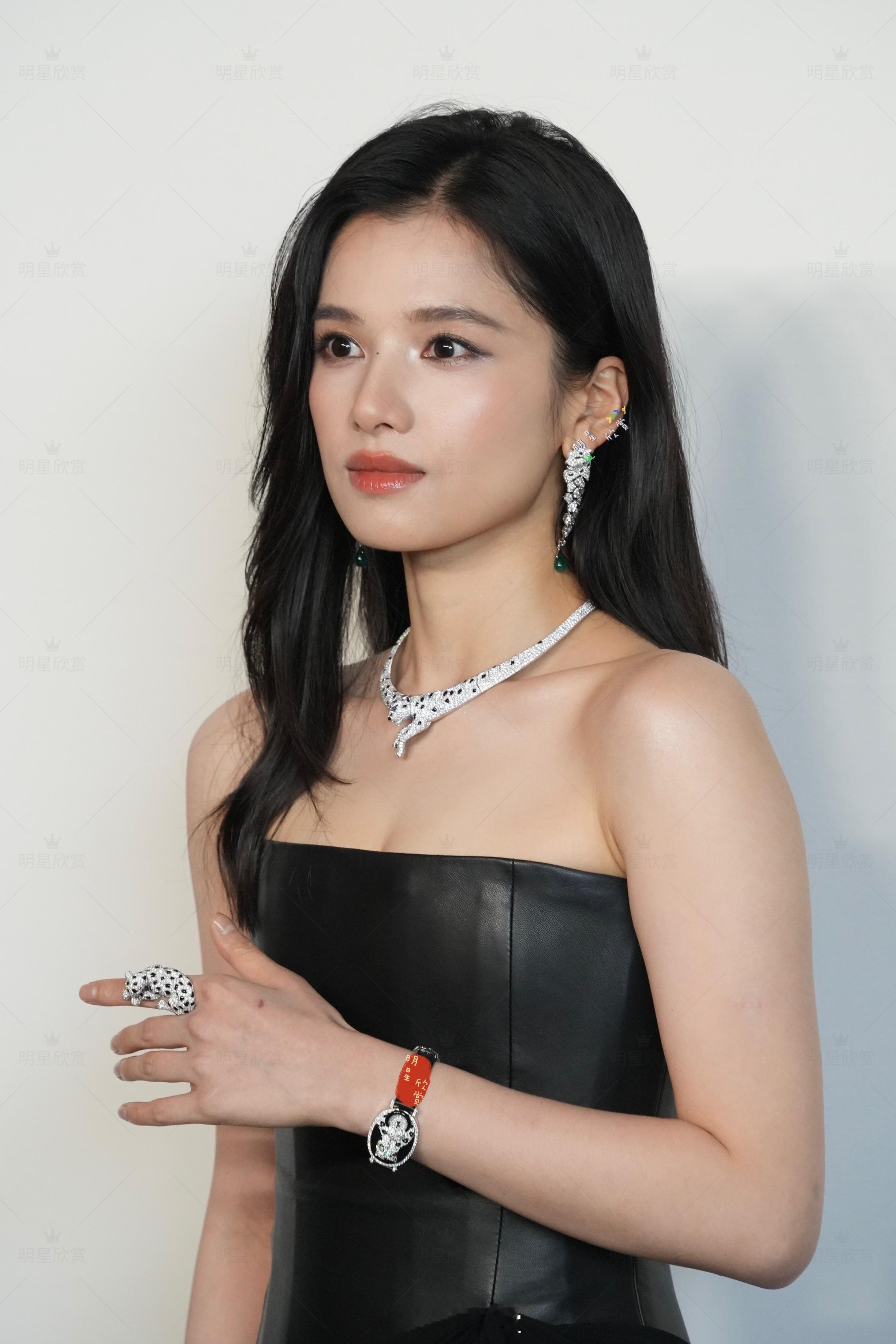 张婧仪大理卡地亚活动生图