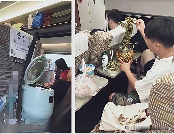 不懂就问，火车上这样真的好吗？