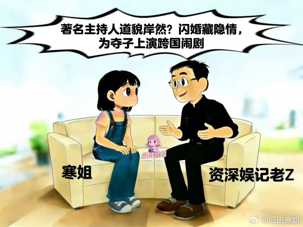 曝著名主持人曾用尽手段跨国夺子谁能想到跨国夺子的情节会在娱乐圈真实上演！著名主持