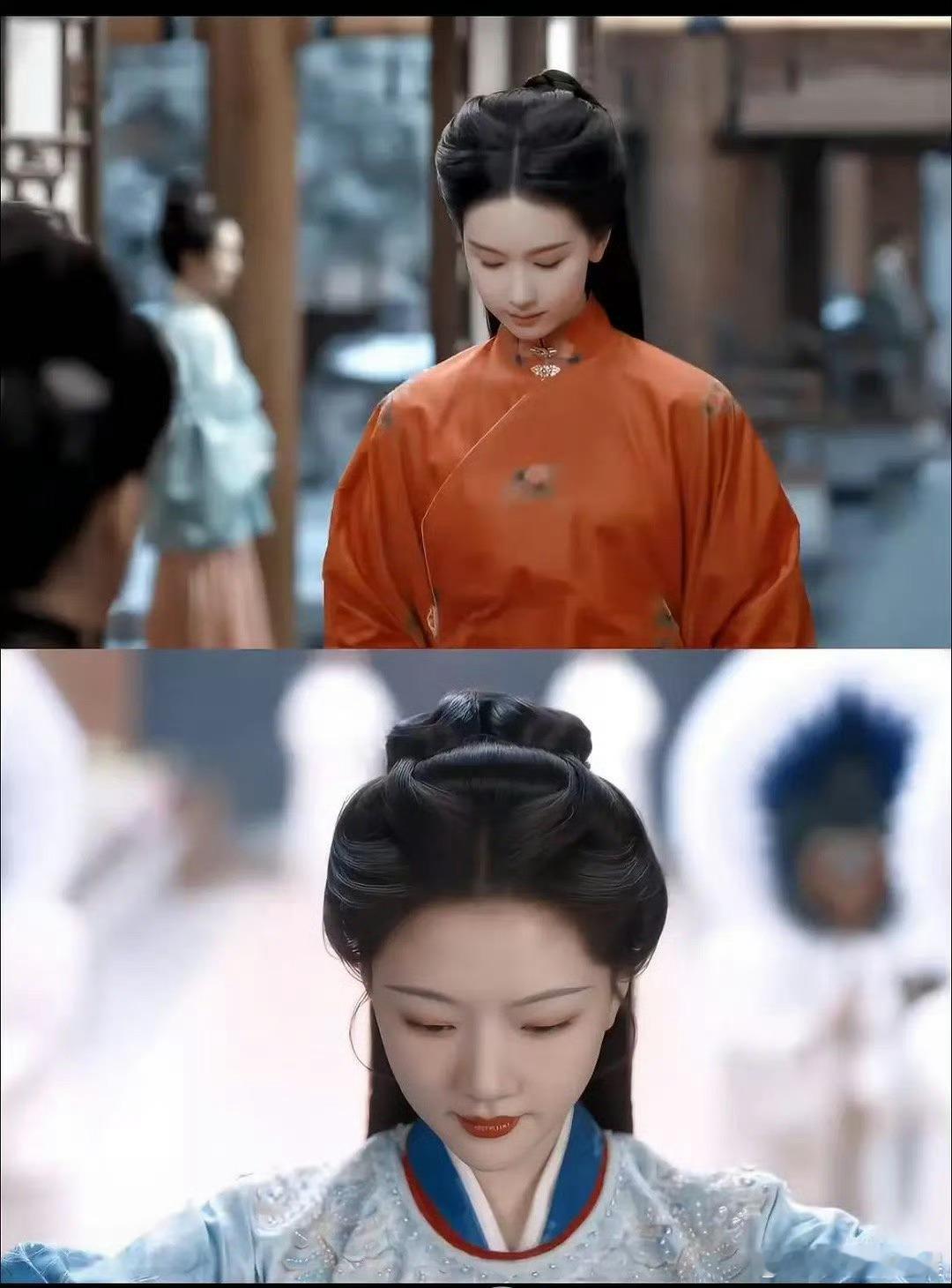 同类型衣服陈都灵真的都有点不如人家任敏了。
