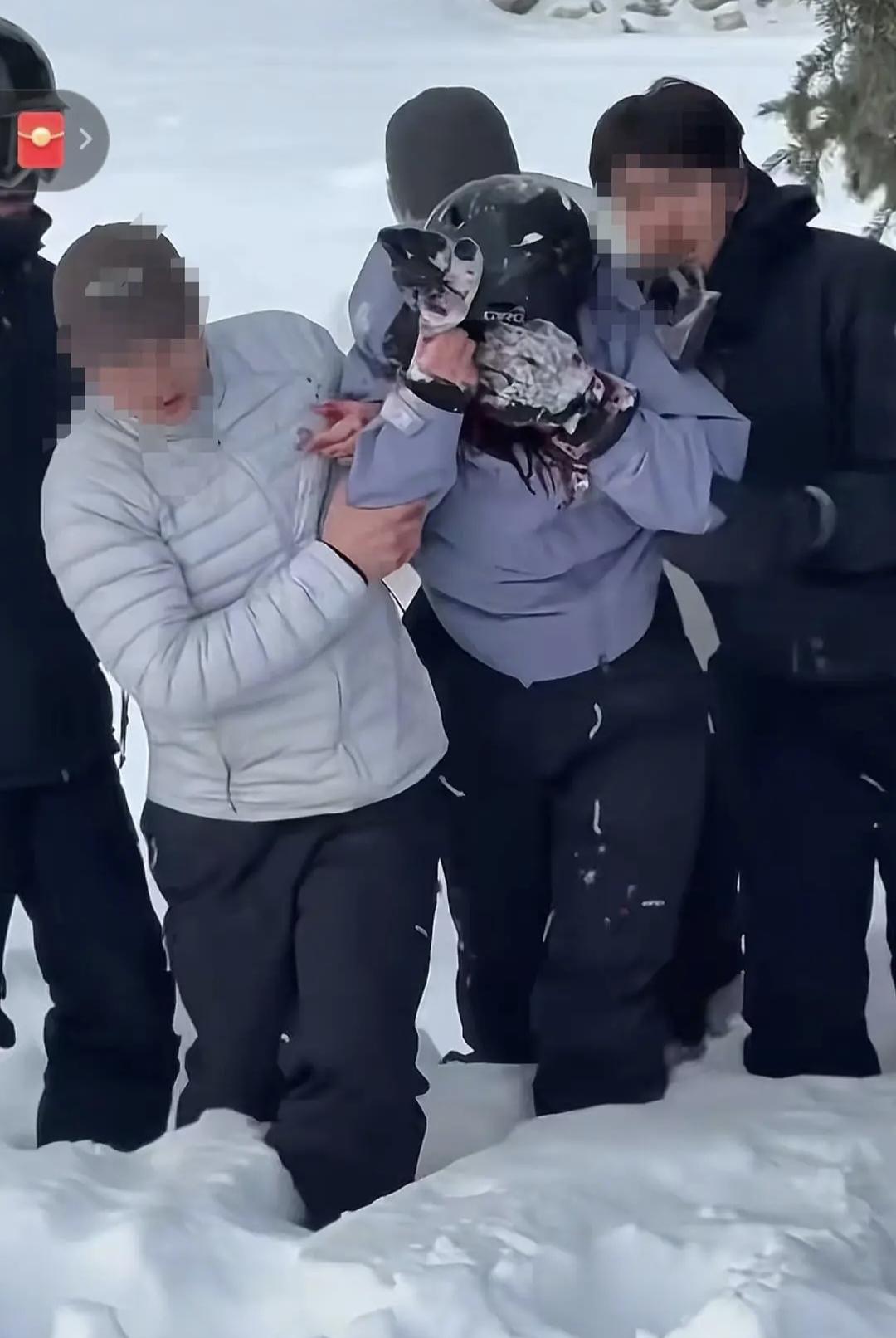 可可托海雪豹伤人事件，扒出的细节：1、女游客是擅自翻进雪场下午6点就封闭的路
