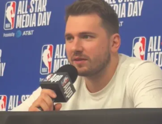 湖人球员卢卡-东契奇参加了NBA全明星周末的媒体日采访。采访当中，东契奇表示：