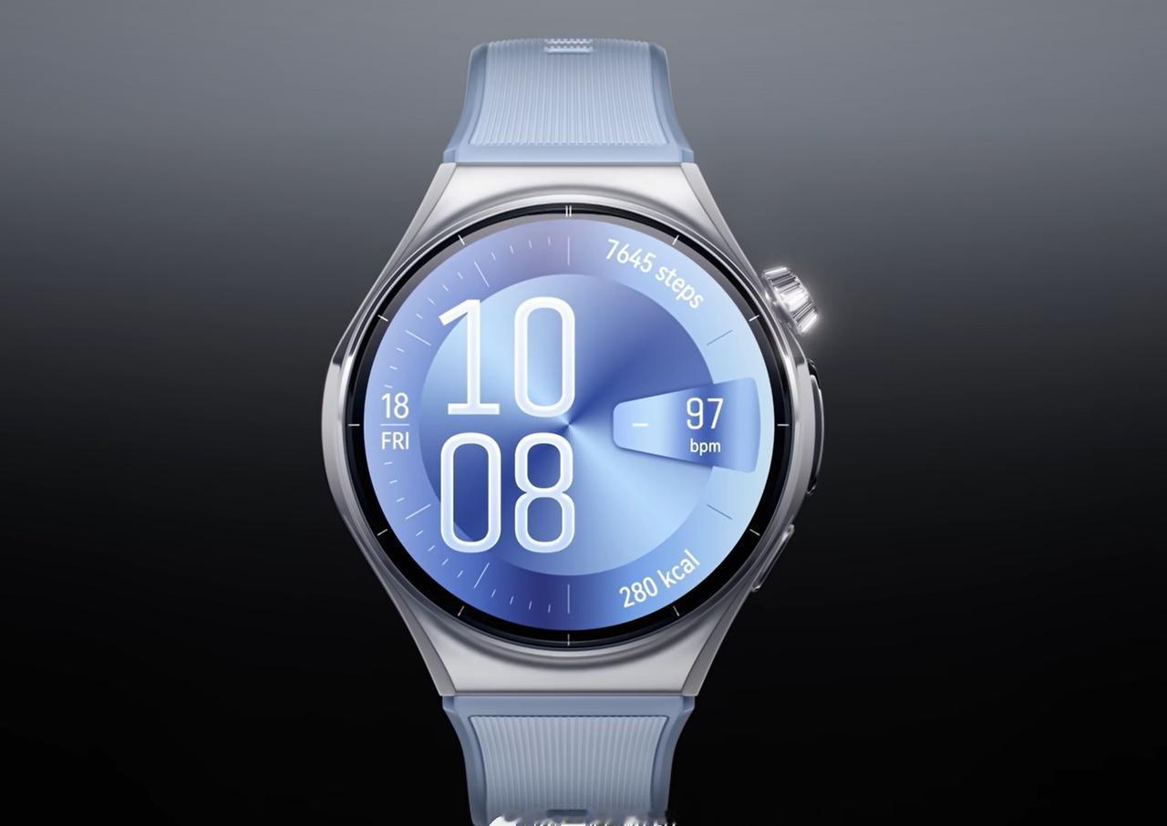 华为Watch6智能手表在海外预热花粉是不是感觉颜值爆表？吃个
