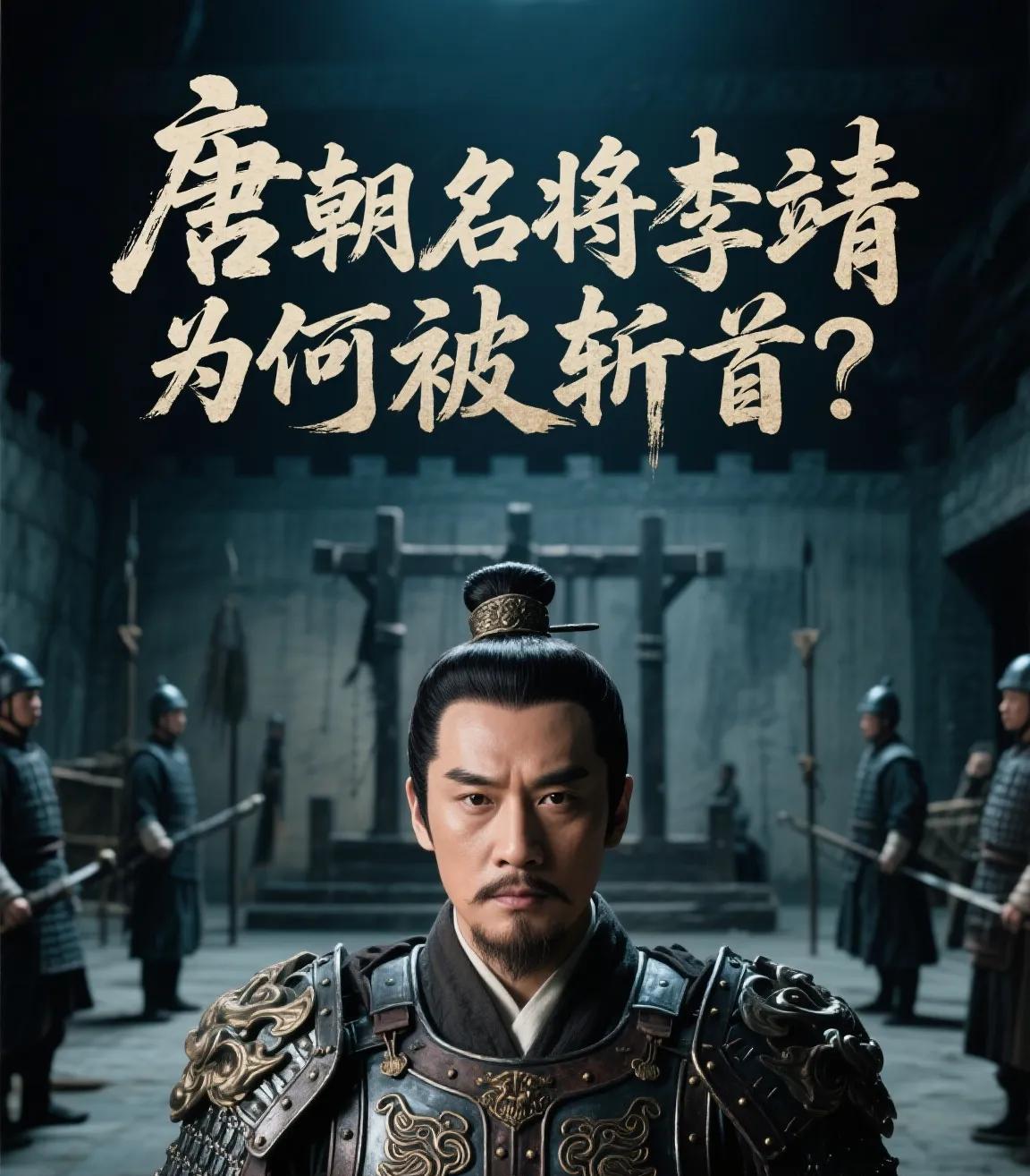 唐朝名将李靖为什么被斩首？刀悬头顶的一刻，李靖突然冲着李渊怒吼："您起义兵是为