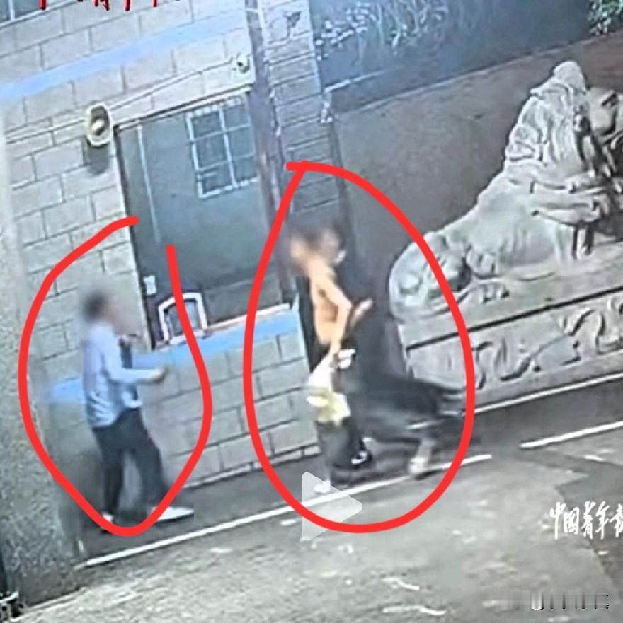 男子找哨兵求救，涉事女子面对哨兵劝阻大大出手近日一段监控画面显示，一名慌慌张张