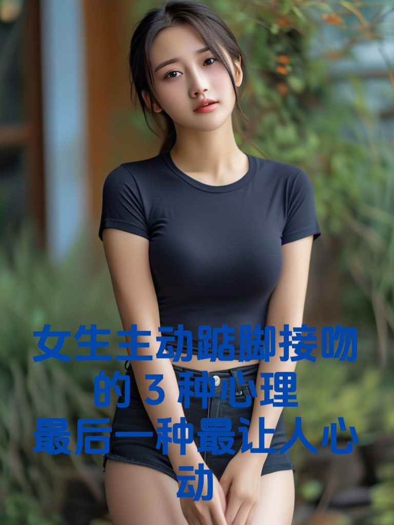 女生主动踮脚接吻的3种心理！最后一种最让人心动