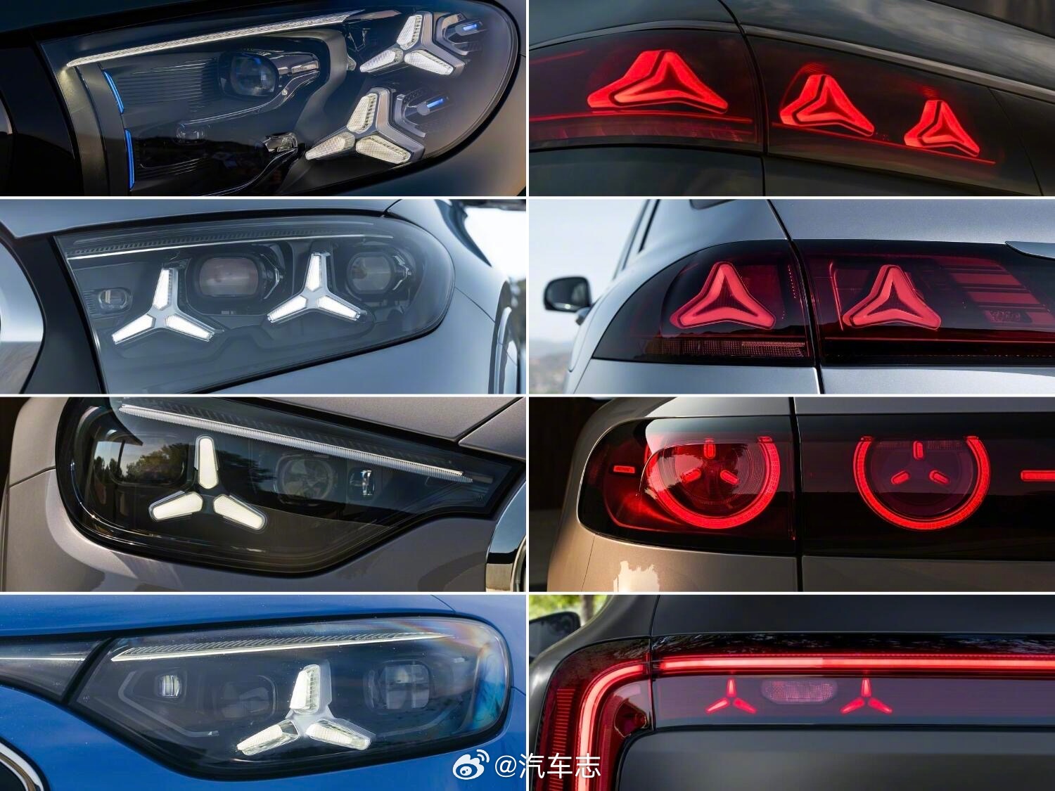 奔驰最新设计语言，这样的大灯，你们觉得好看吗？奔驰