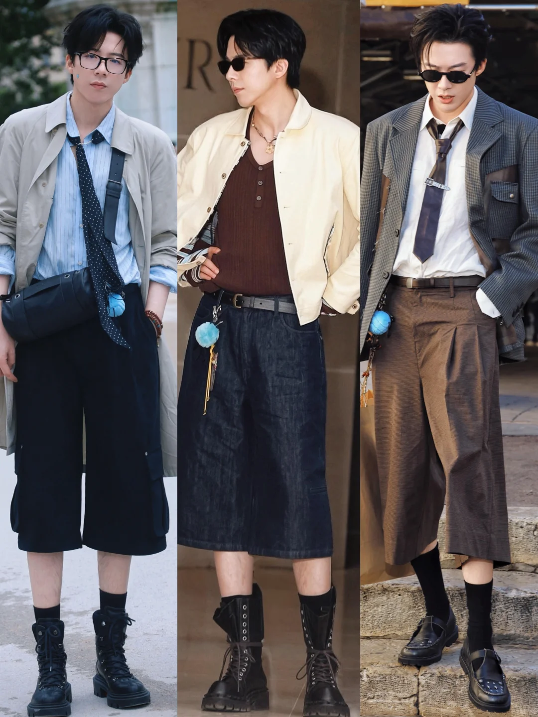 刘宇宁南法8️⃣套look…有老钱家公子那味了！