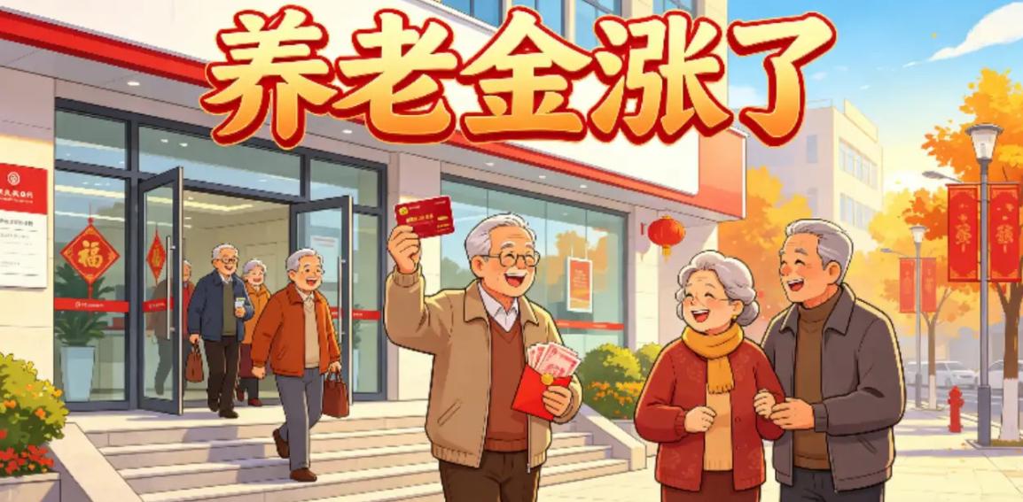 养老金涨了。恭喜涨养老金的老人们。涨养老金，是老人们非常关注的问题。今年城
