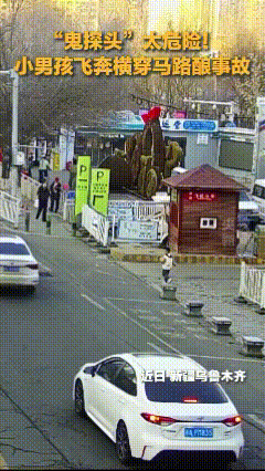 哪位明白人说一下，这个该怎么定责？今日，一个小朋友突然冲上马路，躲过了一辆