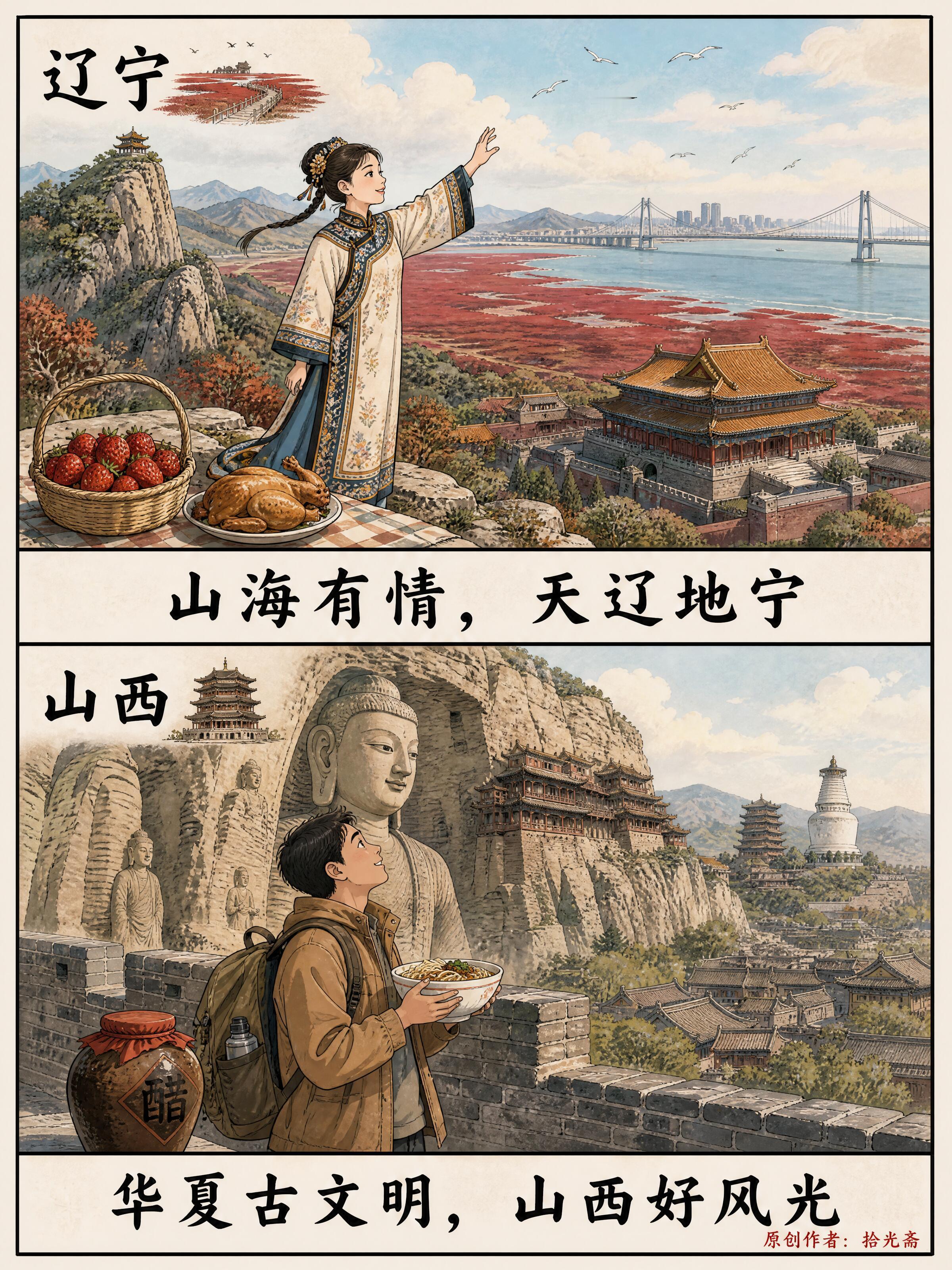 34个省级行政区，34句熟悉的文旅口号。