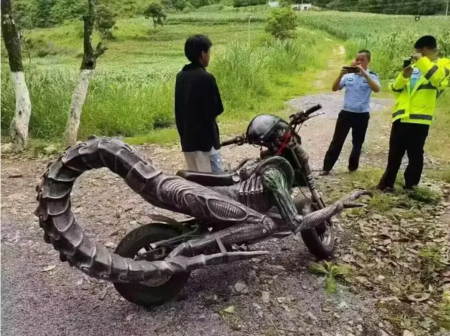 非法改装，请恢复原状