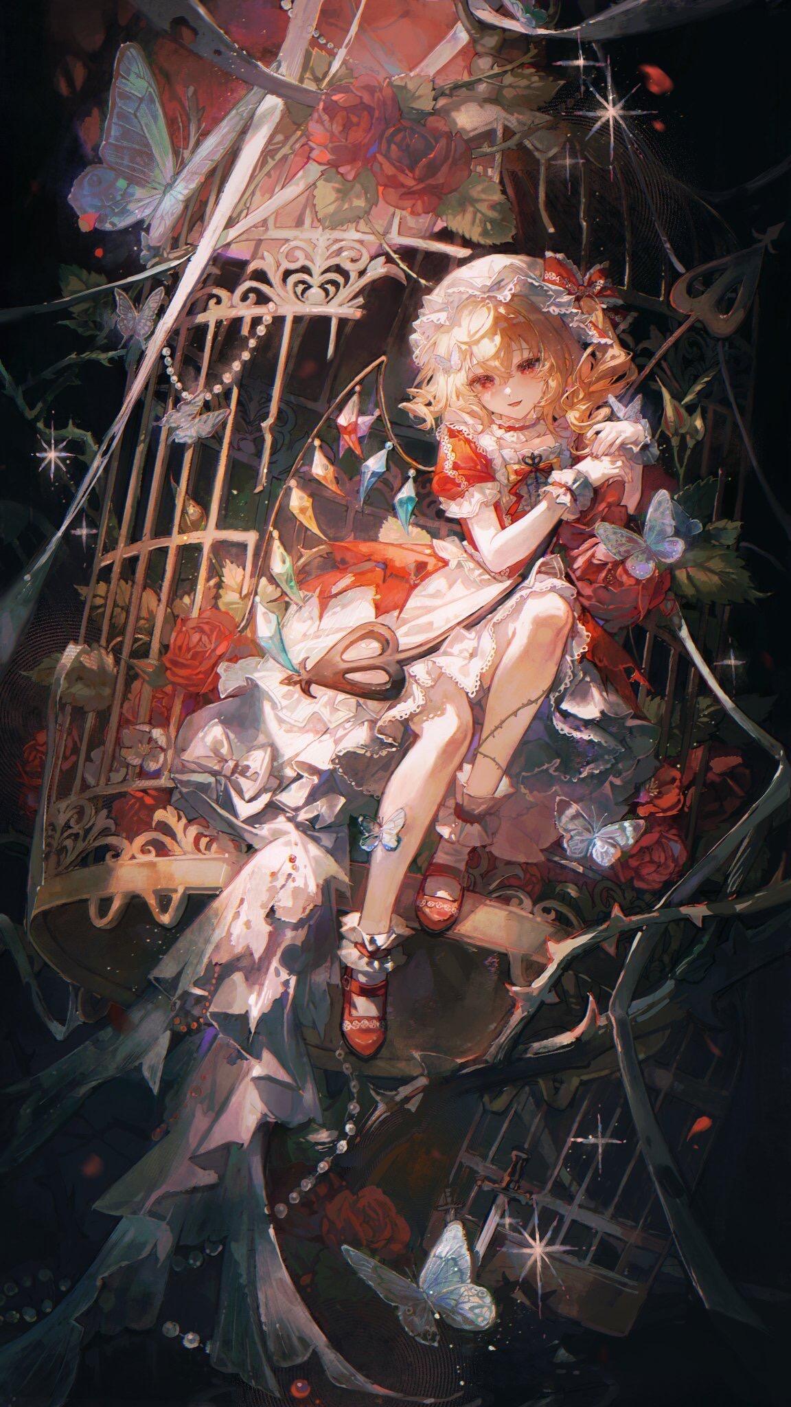 动漫壁纸｜少女风♡まるで夢のようഒ₊˚插画师：抹茶Matcha🍵