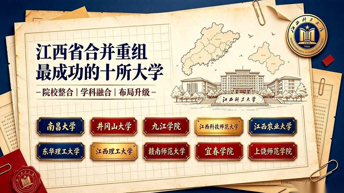 说到大学版图，网传江西在世纪之交打出过一场堪称经典的“资源重组战”。没家底、缺
