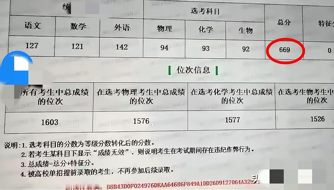 谁能想到，669分居然还能让人愁眉苦脸，山东考生的压力真的破防了。查到高分