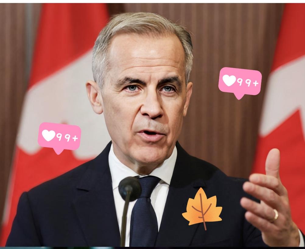 韩国那边的李在明前脚才美滋滋地离开上海，加拿大这边明显就坐不住了。那