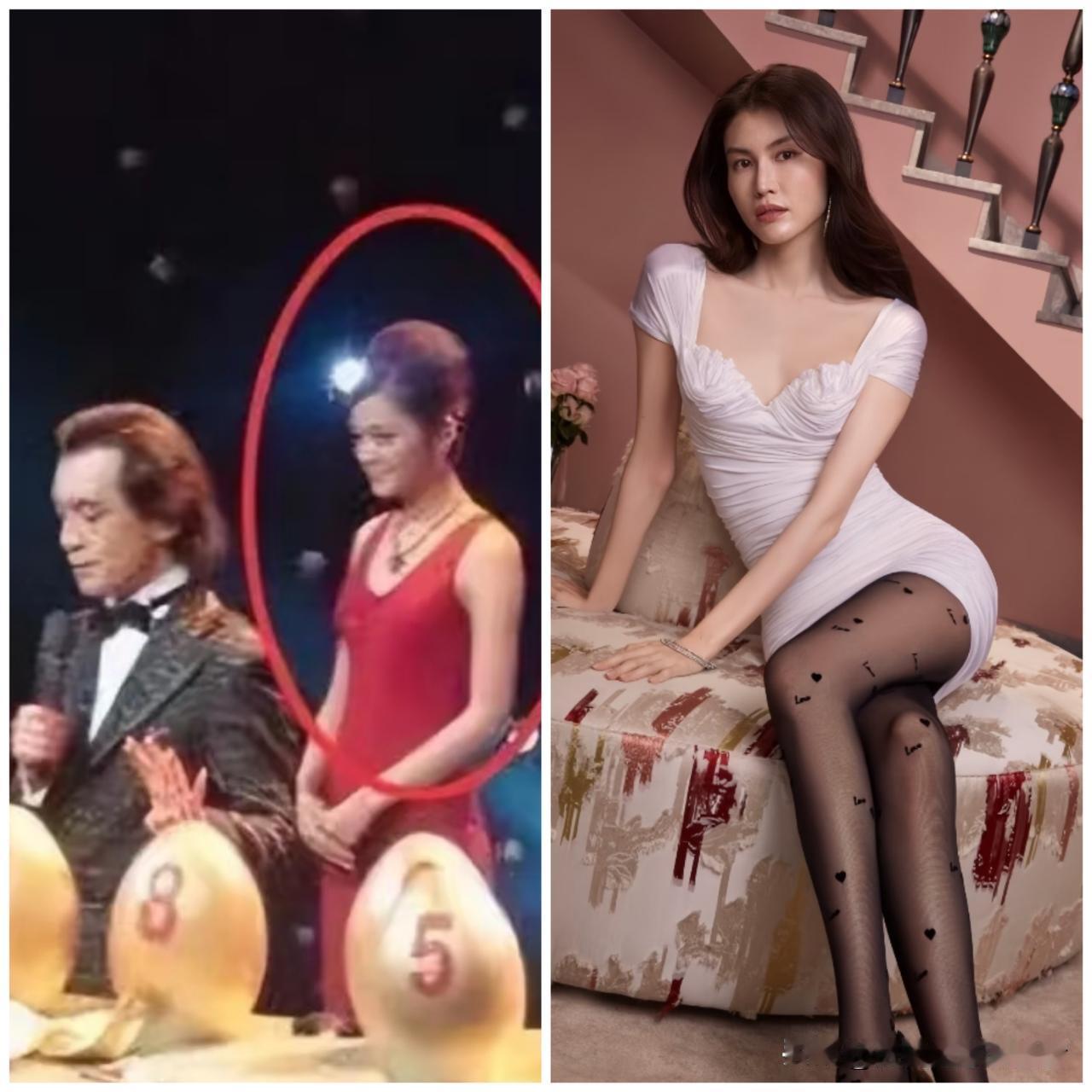 如果说起非常6+1除了李咏有谁还记得，身后砸金蛋的那个美女。这个女孩名叫