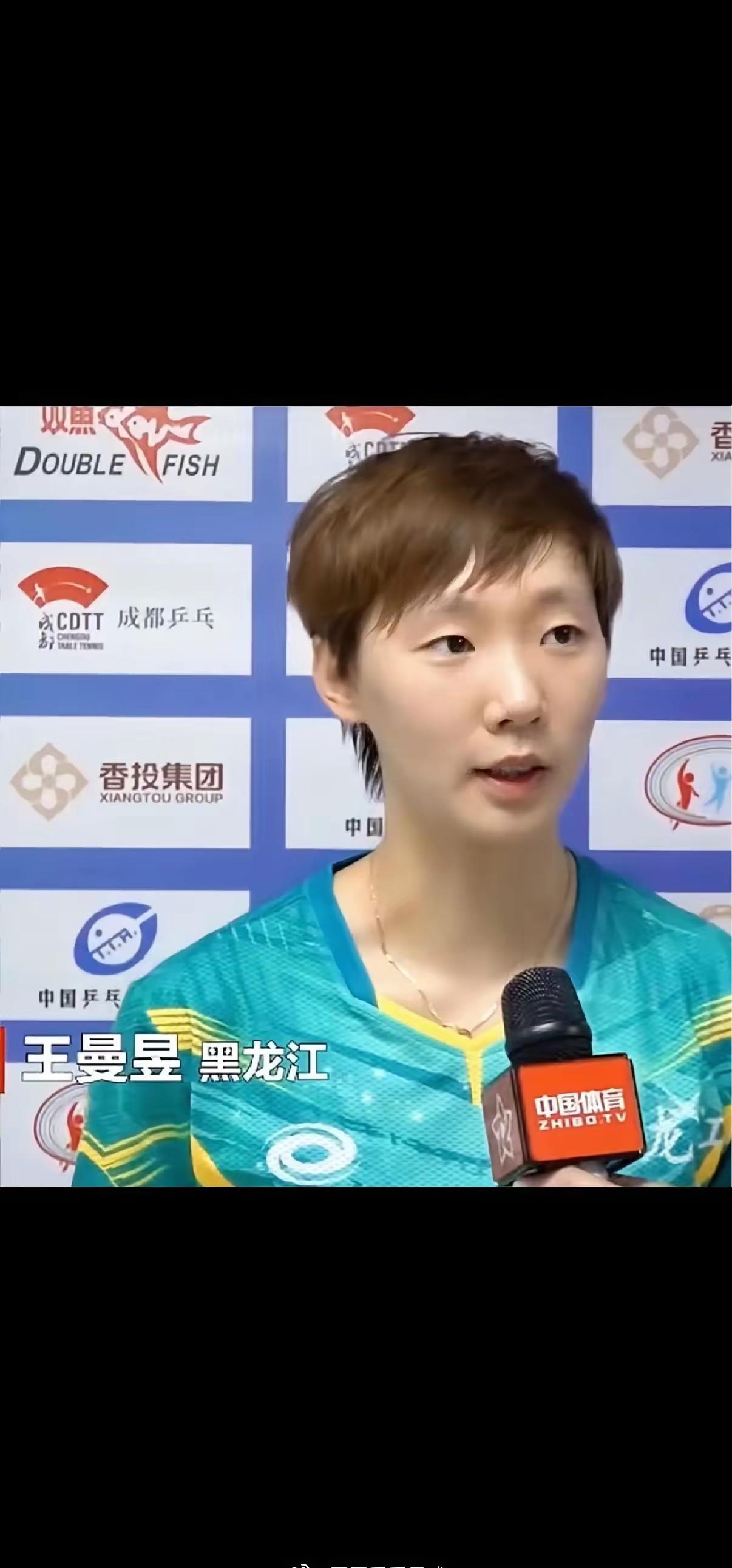 全运会女单半决赛曼昱4:0陈梦晋级决赛四局比分第一局11:4第二局1