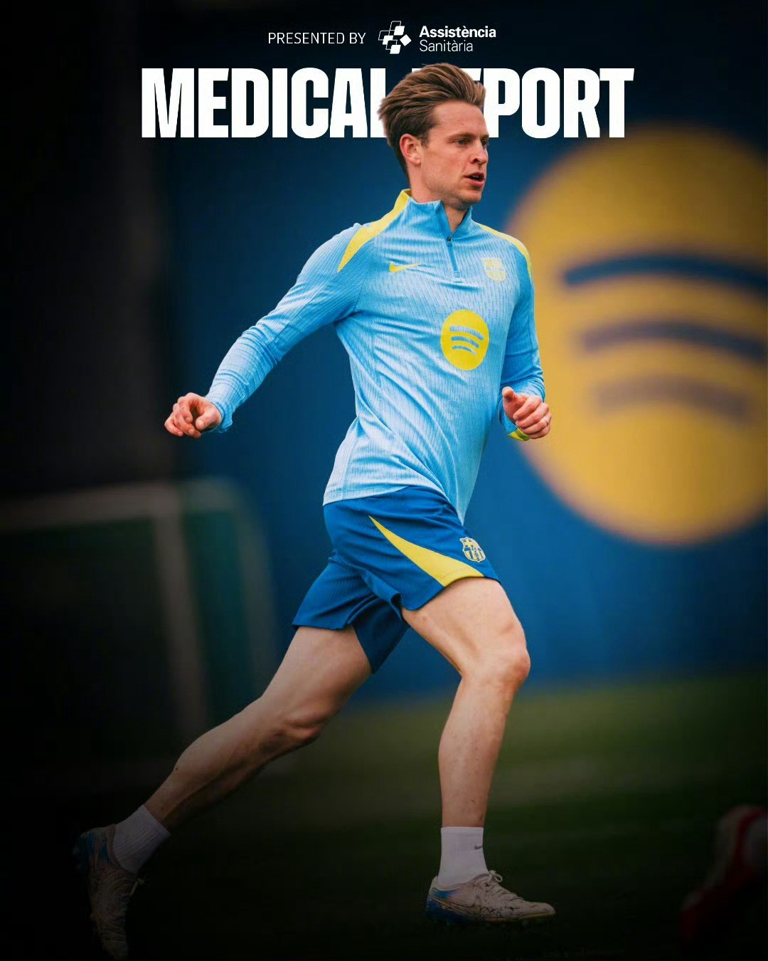 每体：德容世界杯优先，拒绝带伤上场，不冒任何风险据《每日体育报》报道，德容再次受