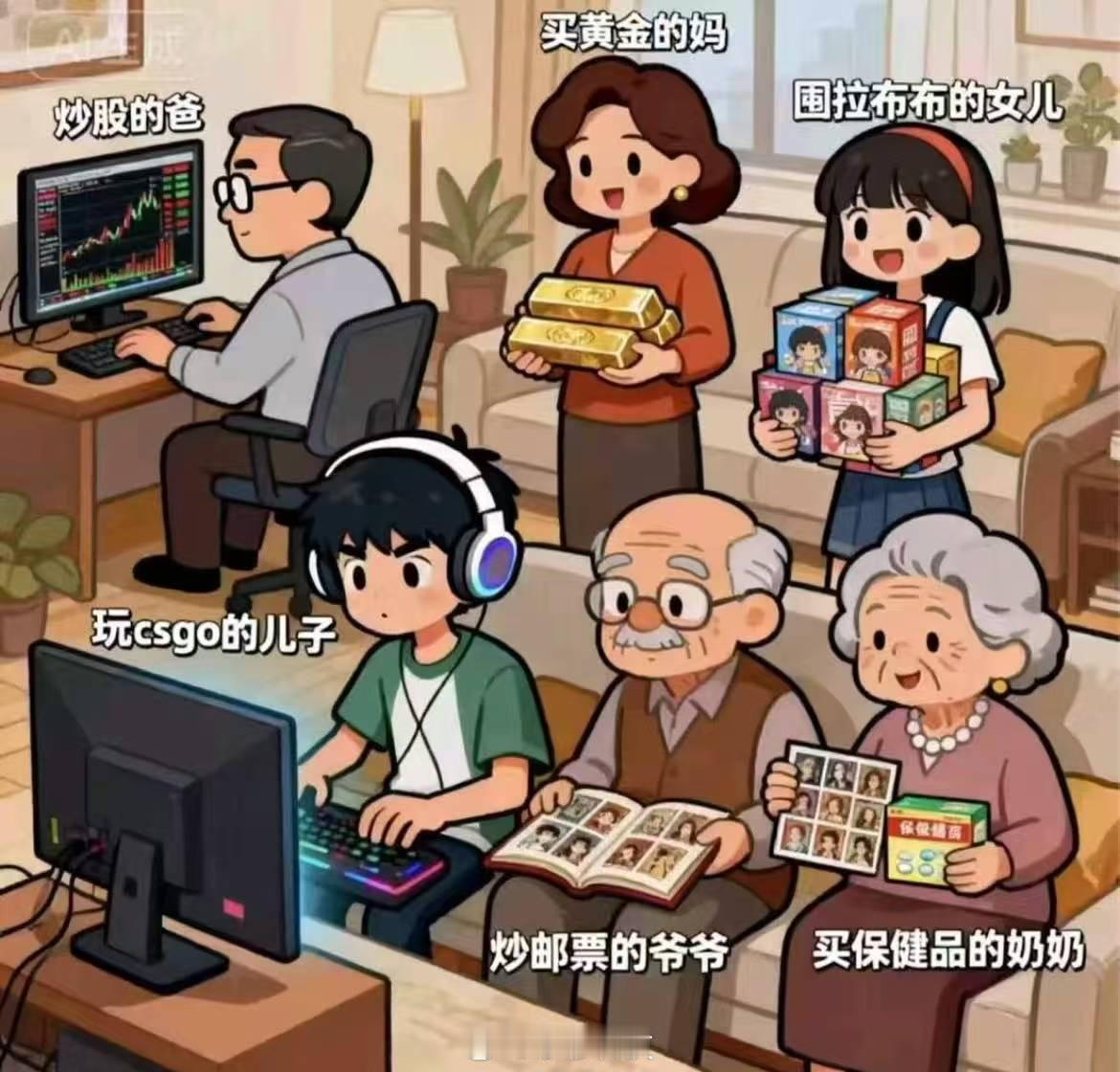 被资本家牢牢拿捏的一家人[捂脸哭]​​​