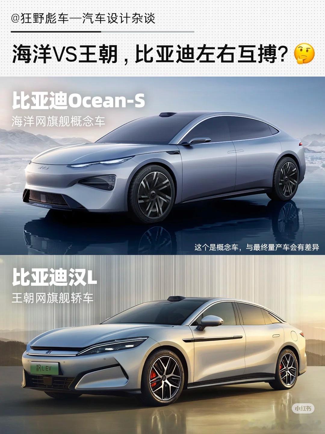 比亚迪左右互搏！海豹和汉L是不是终有一战[doge]图Via​​​