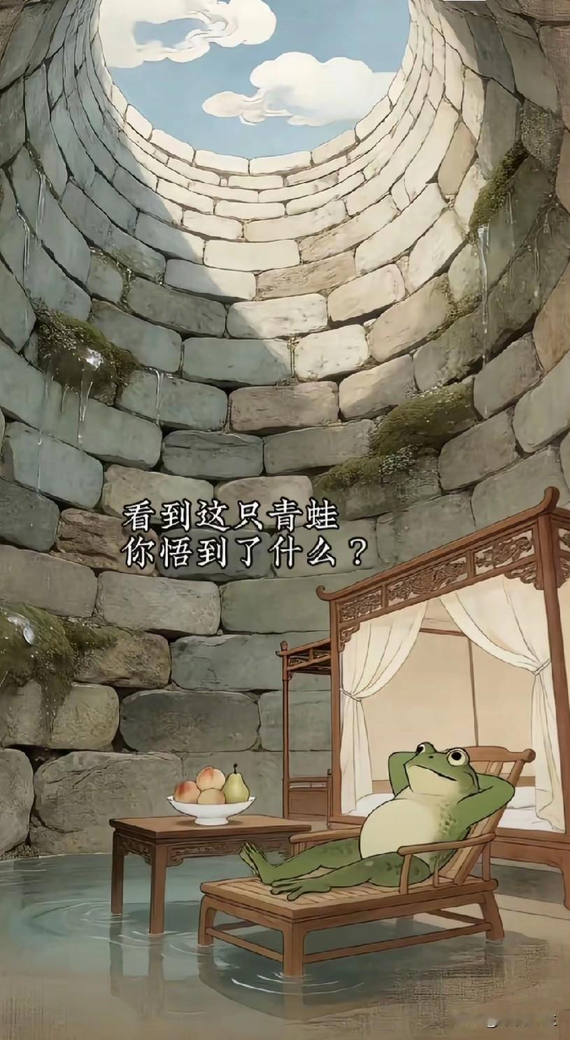 看到这只青蛙，你悟到了什么？