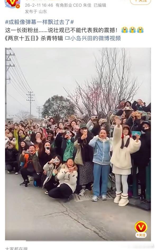 呃家大粉小日子的语文估计不及格，“长街”、“壮观”能这么用吗？