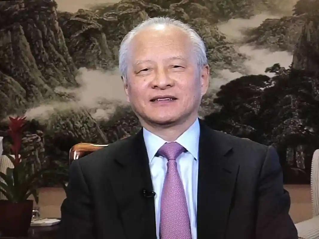 中国前驻美大使崔天凯称台湾只是冰山一角，中国与美国，不是谈不谈得拢的问题，而是根