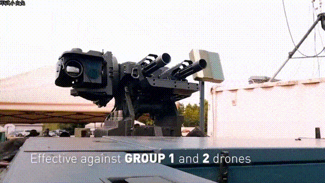 理论最高射速12000发/分，看莱茵金属公司双管加特林机枪近程防空系统如何防御