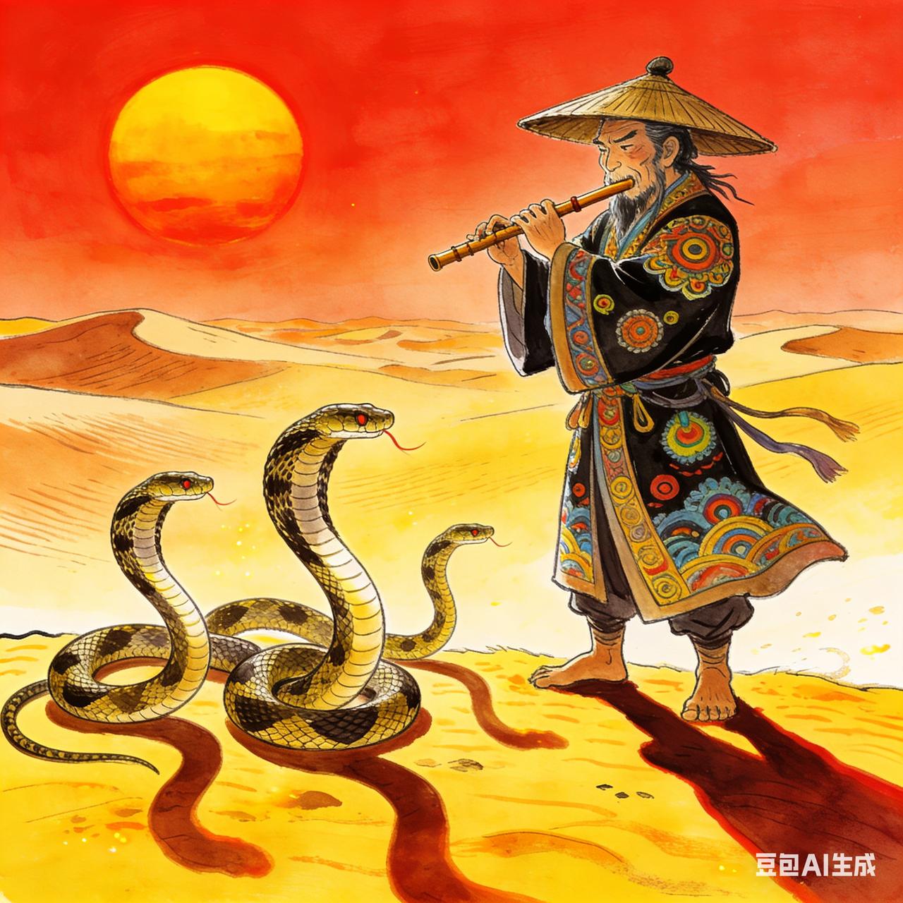 南宋高宗时，有贩丝商人陈某，途经华山脚下，因贪赶路程，错过了宿头。见