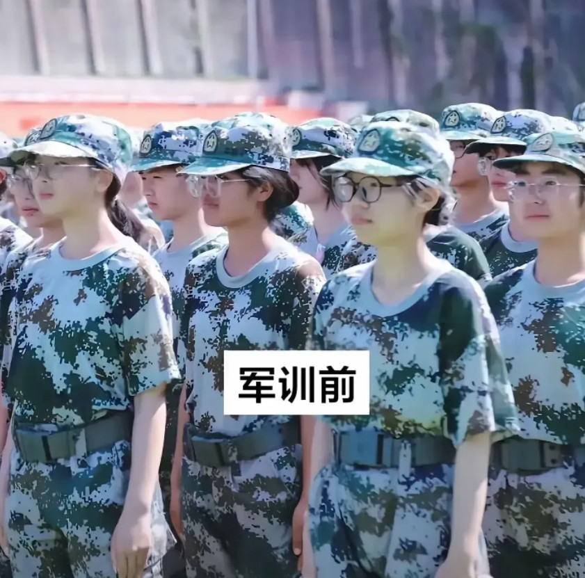 军训防早恋