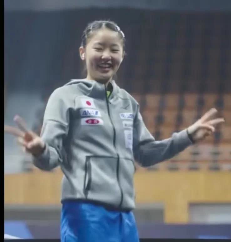 我认为，对于日本第一乒乓球家族张本智和兄妹来说，澳门公开赛是他们两人的里程悲，这