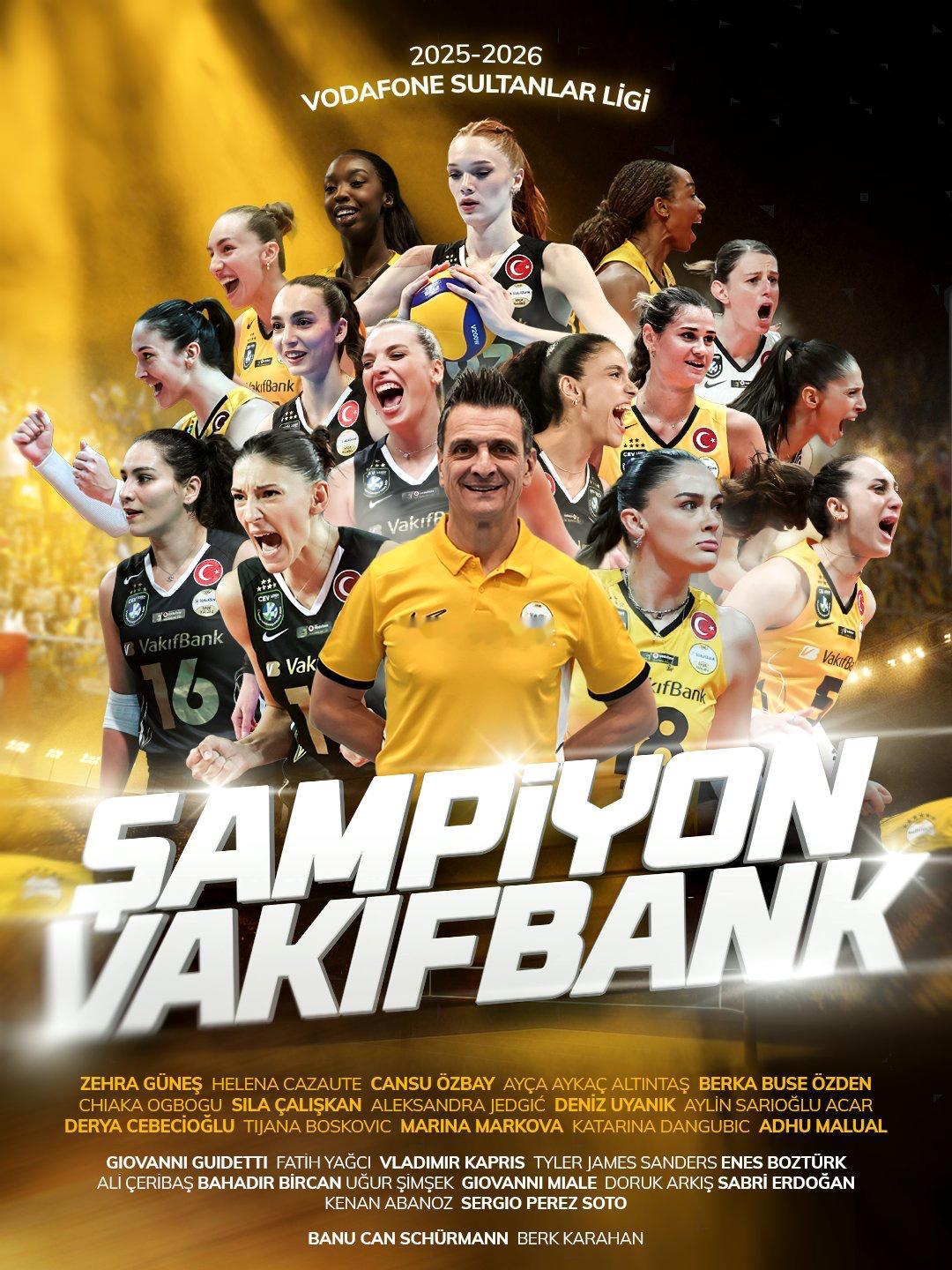 【技术统计】2025-2026土耳其女排超级联赛冠亚军决赛第五回合瓦基弗银行3-