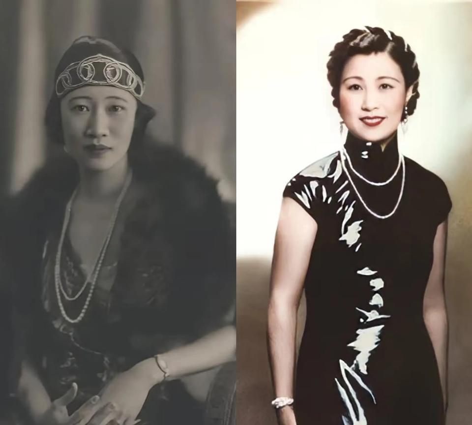 1956年，退休后的顾维钧经常约张学良打牌，并每次都带着同一个女人。以为是正常的