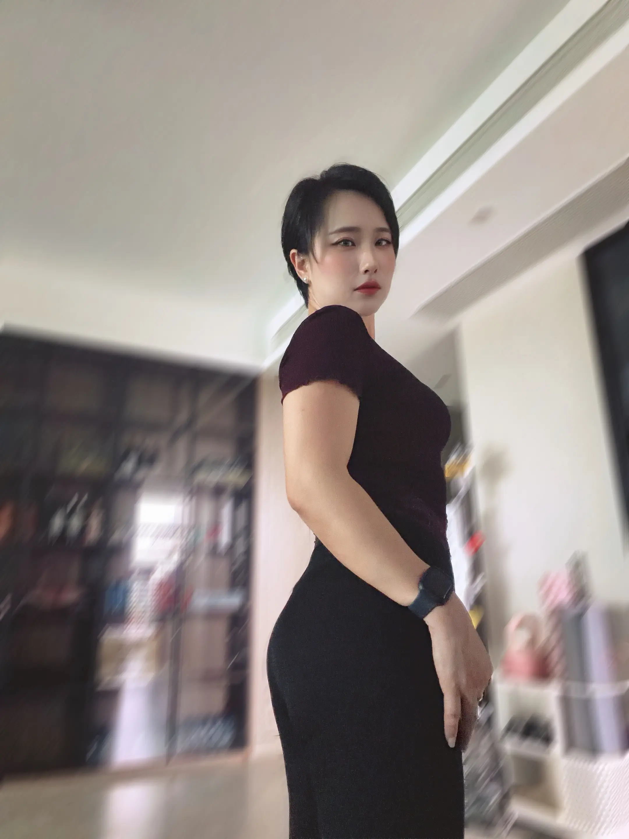 短发