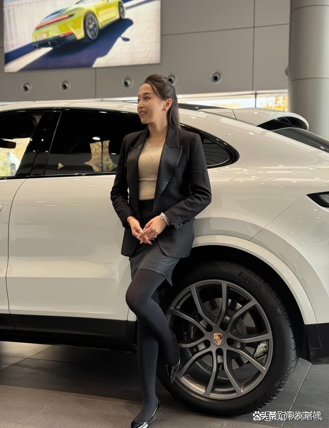 不敢想象她要有多努力才能买上这辆车