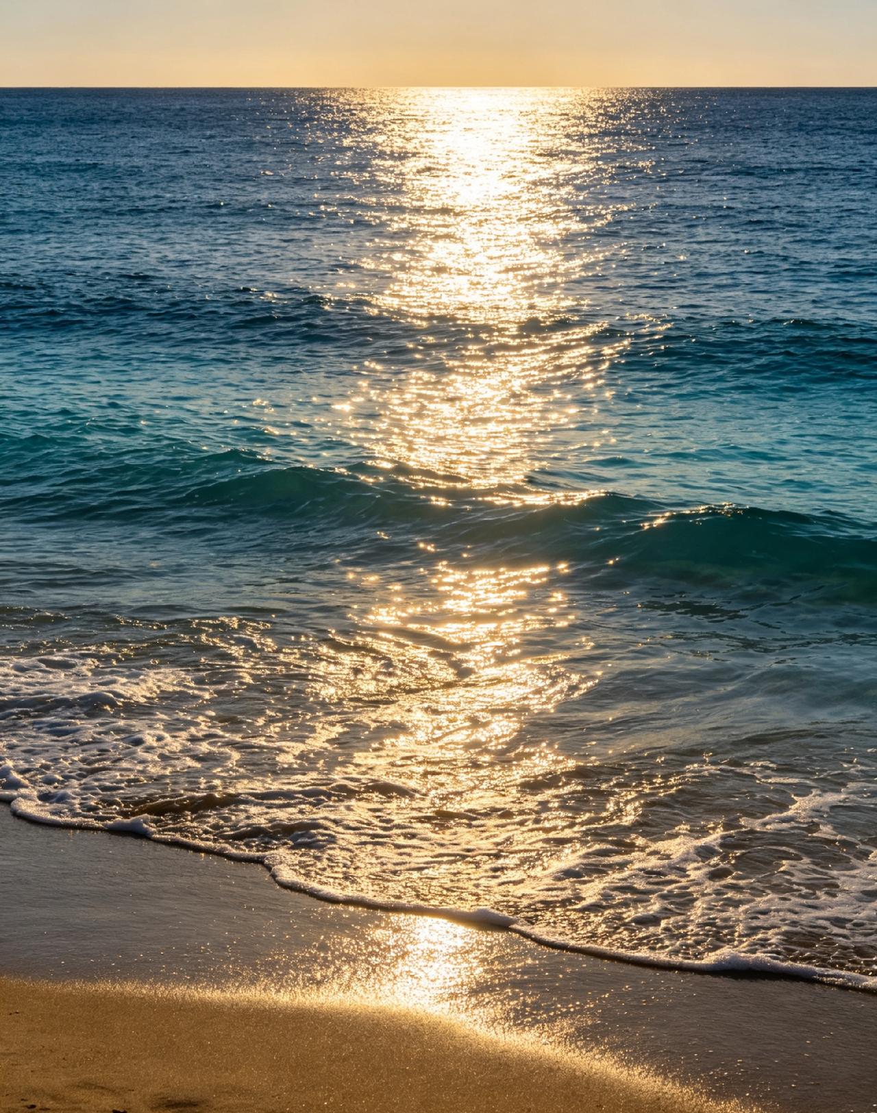 晚风温柔，海浪治愈所有琐碎情绪，看海的日子永远浪漫松弛🌊发一张相册里的大海