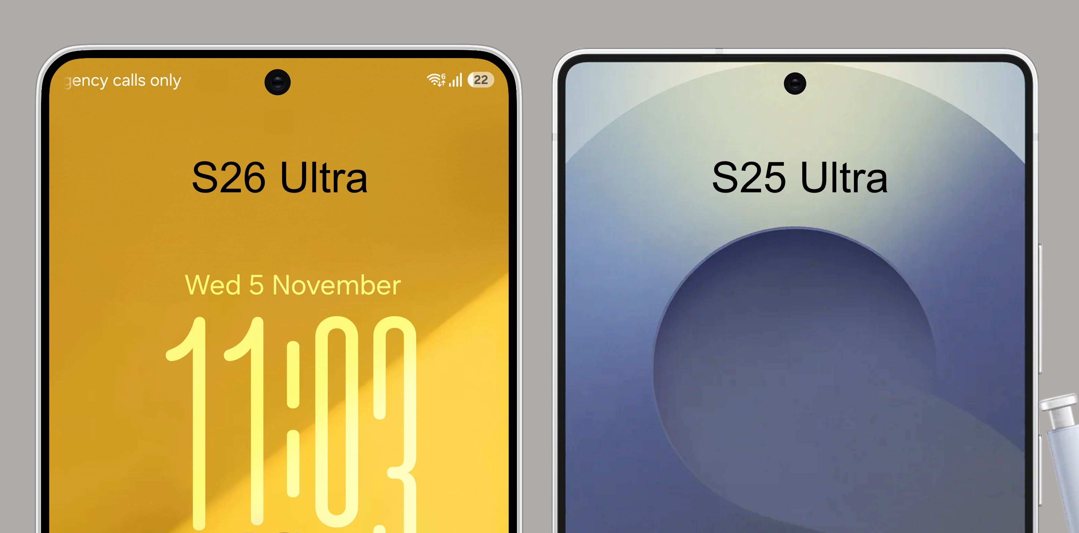 S26Ultra前摄变广代价是开孔变大后摄F1.4超大光圈+24mm主摄，F