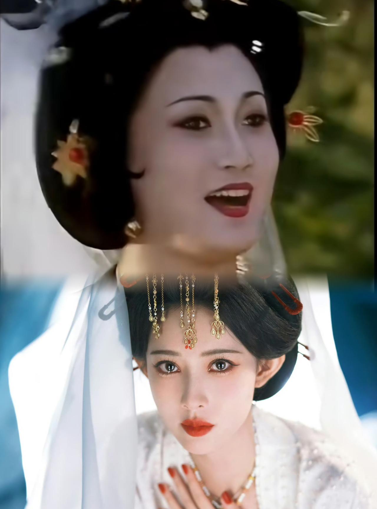 孟子义新剧《尚公主》的造型一出来，不少网友就联想到了林芳兵版的杨玉环，还嘀咕黄薇