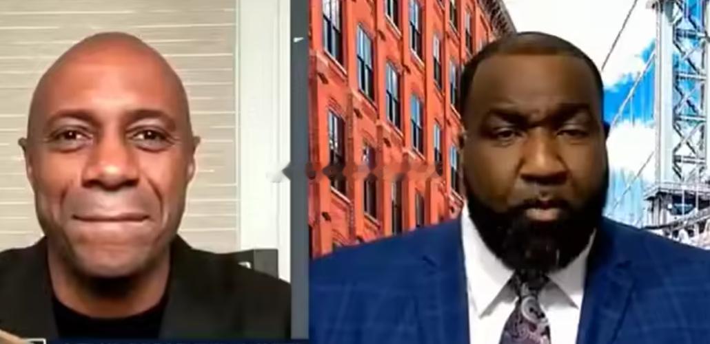 前NBA球员帕金斯在ESPN节目《GetUp》中谈到NBA是否已经进入文班亚马