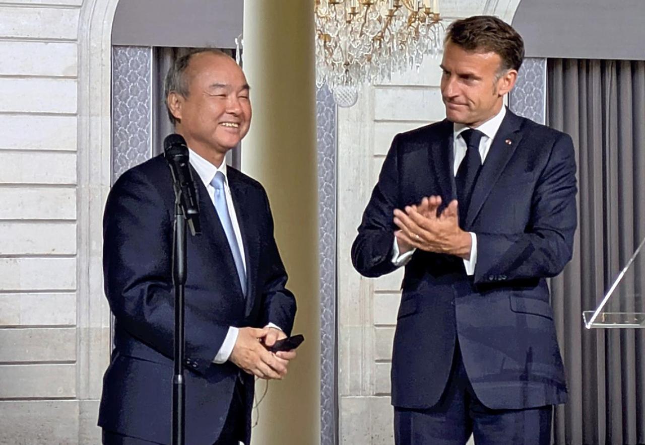 近日孙正义在法国投了一笔创纪录的钱。750亿欧元，目标是建设总容量5吉瓦的AI算