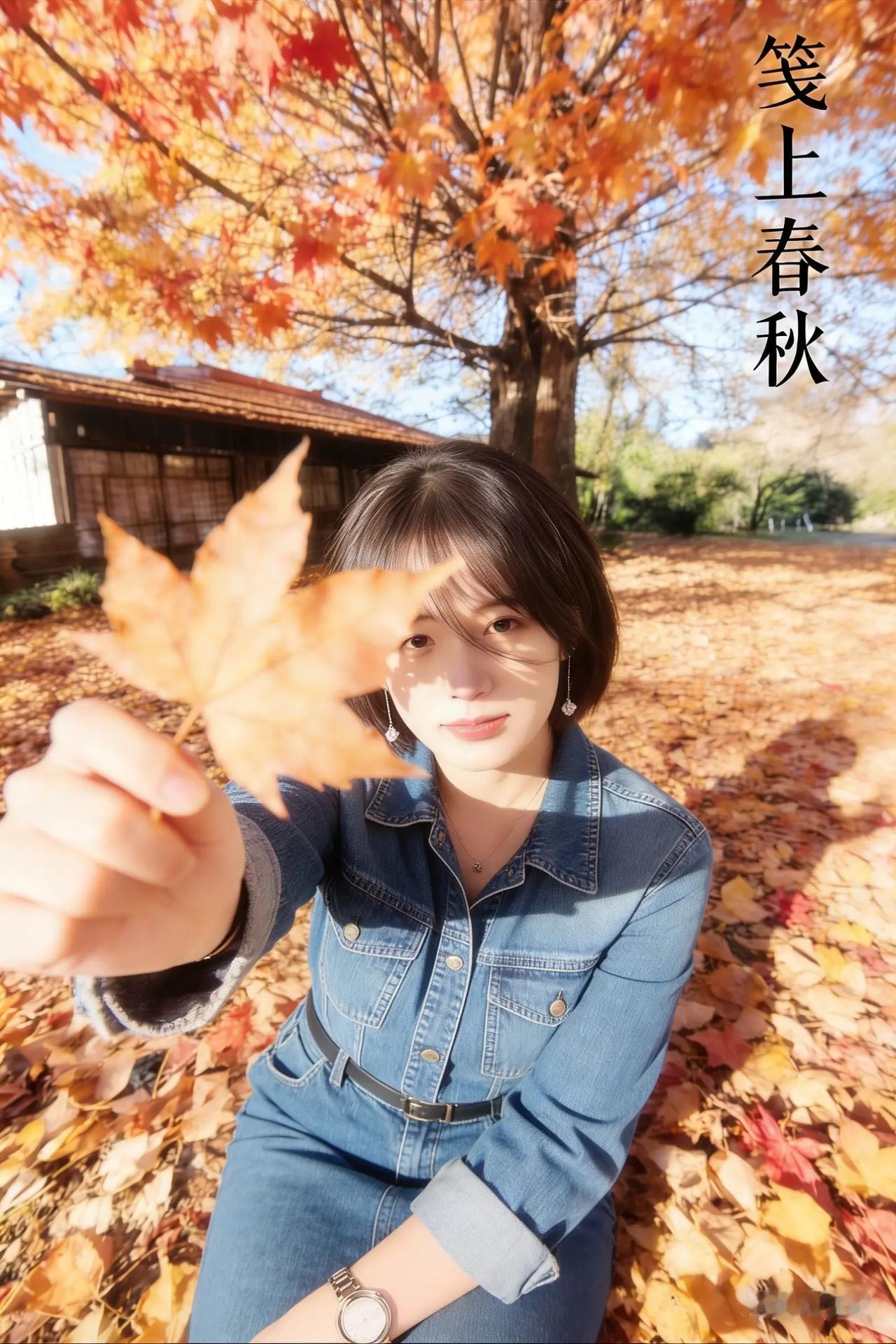 治愈系秋景千年银杏摄影取景原创摄影