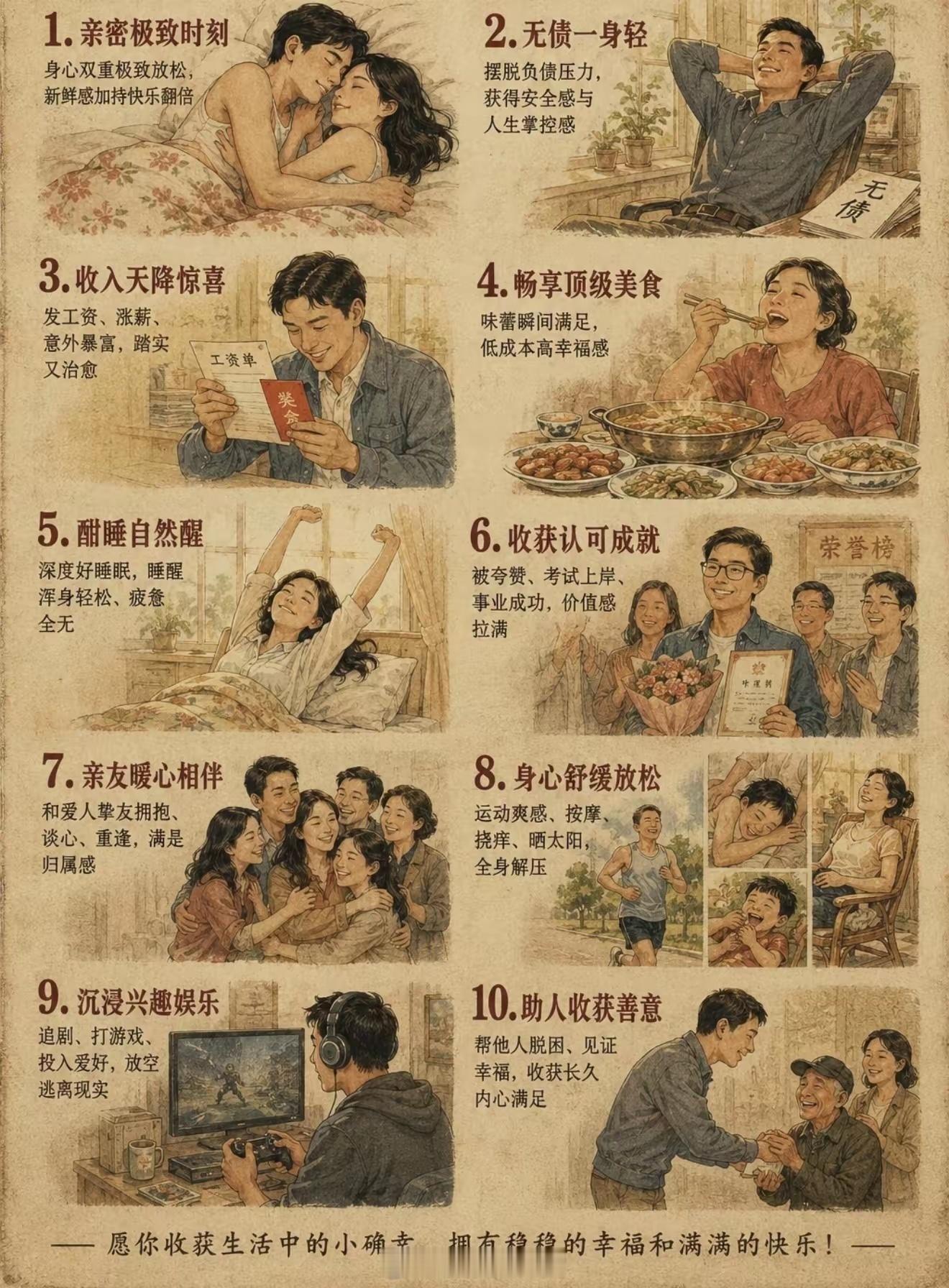 人生十大爽事