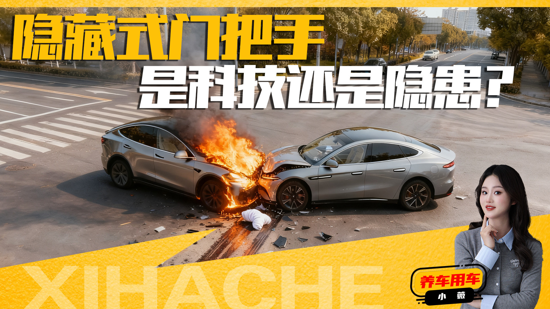 新能源汽车隐藏式门把手：科技革新还是安全隐忧？