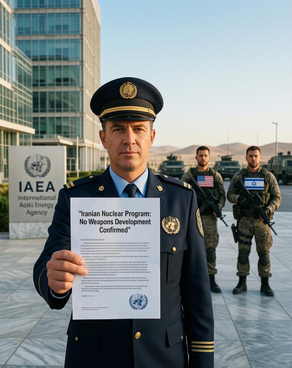 这事儿，怎么说呢，挺讽刺的。就在美以战机还在中东上空盘旋的时候，国际原子能机