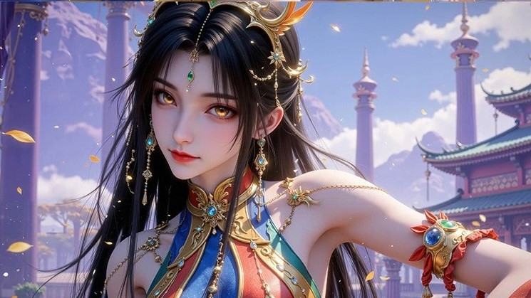 完美世界远古仙凰【精致美图】横图，更显大气！国产动漫​​​