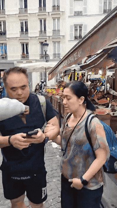 欧洲非法移民太猖狂了：逼迫中国游客删视频，这和个人隐私有啥关系？这个场景发生在巴