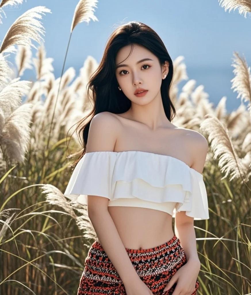 【极简构图】大片留白，一束芦苇，一个剪影，少即是多的极致美学
